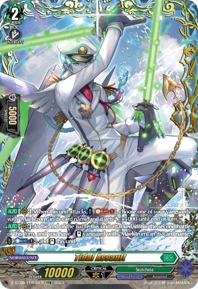 Image for Tidal Assault (FFR) (D-BT08: Minerva Rising) (D-BT08/FFR10EN) - Cardfight Vanguard