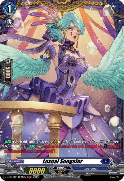 Image for Luxual Songster (FR) (D-BT08: Minerva Rising) (D-BT08/FR09EN) - Cardfight Vanguard