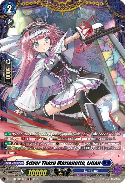 Image for Silver Thorn Marionette, Lilian (FR) (D-BT08: Minerva Rising) (D-BT08/FR11EN) - Cardfight Vanguard