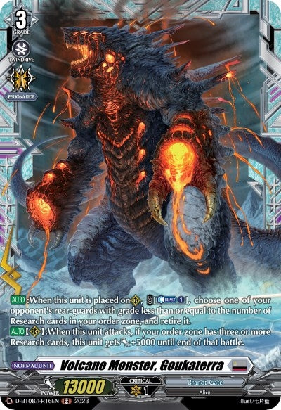Image for Volcano Monster, Goukaterra (FR) (D-BT08: Minerva Rising) (D-BT08/FR16EN) - Cardfight Vanguard