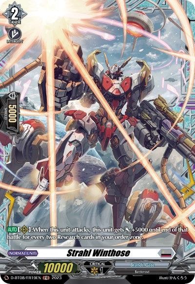 Image for Strahl Winthose (FR) (D-BT08: Minerva Rising) (D-BT08/FR19EN) - Cardfight Vanguard