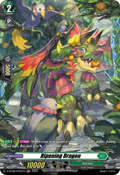Image for Ripening Dragon (FR) (D-BT08: Minerva Rising) (D-BT08/FR33EN) - Cardfight Vanguard