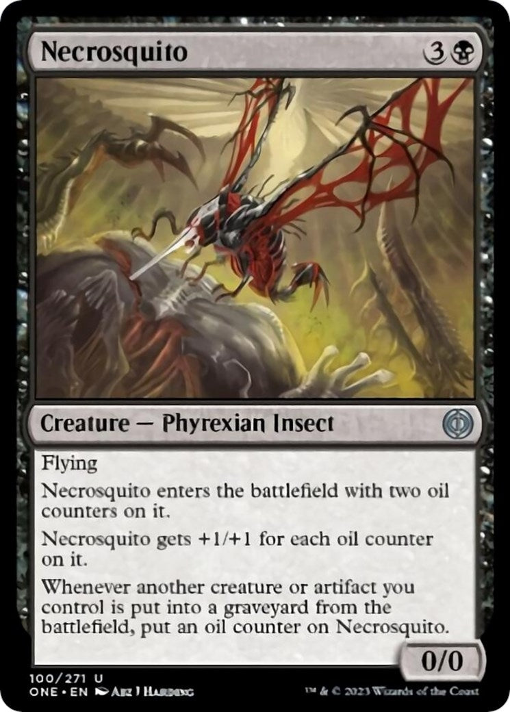 Image for Necrosquito (Phyrexia: All Will Be One) (100) - Magic: The Gathering