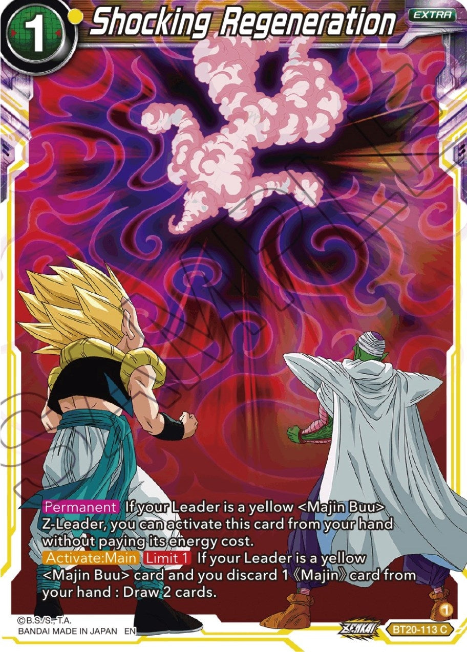 Image for Shocking Regeneration (Power Absorbed) (BT20-113) - Dragon Ball Super: Masters