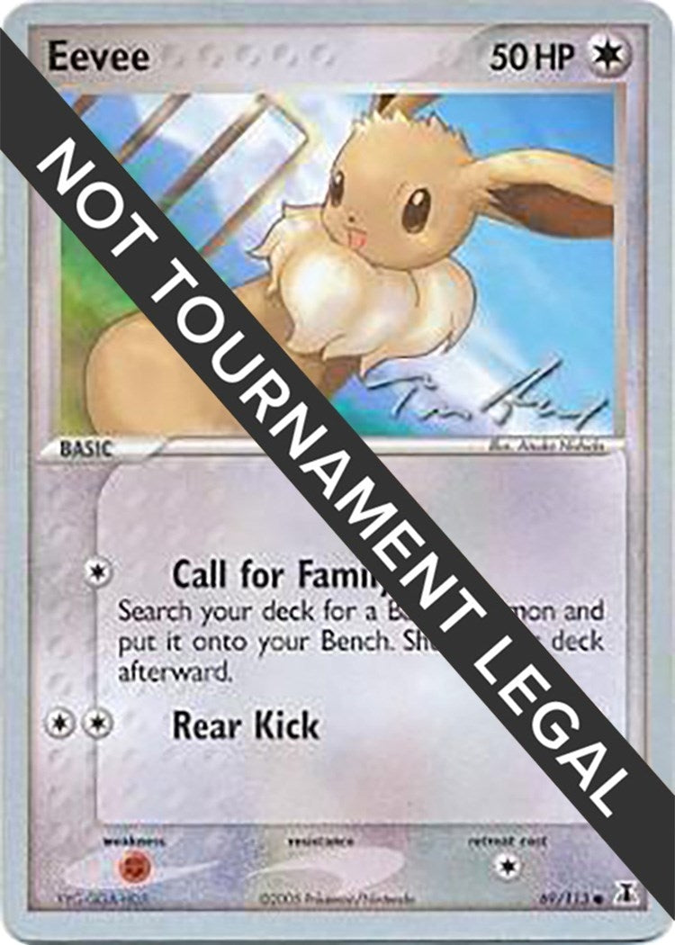 Image for Eevee - 2007 (Tom Roos) (World Championship Decks) (69/113) - Pokemon