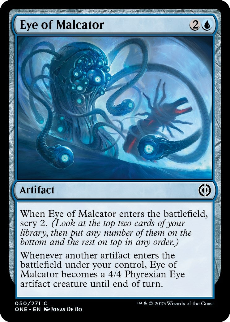 Image for Eye of Malcator (Phyrexia: All Will Be One) (50) - Magic: The Gathering