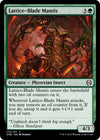 Image for Lattice-Blade Mantis (Phyrexia: All Will Be One) (173) - Magic: The Gathering