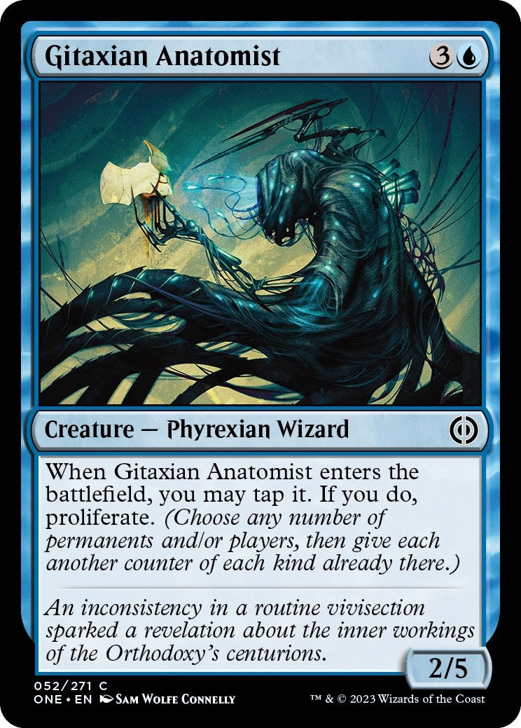 Image for Gitaxian Anatomist (Phyrexia: All Will Be One) (52) - Magic: The Gathering