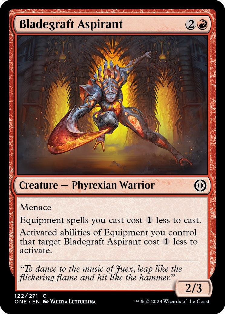 Image for Bladegraft Aspirant (Phyrexia: All Will Be One) (122) - Magic: The Gathering