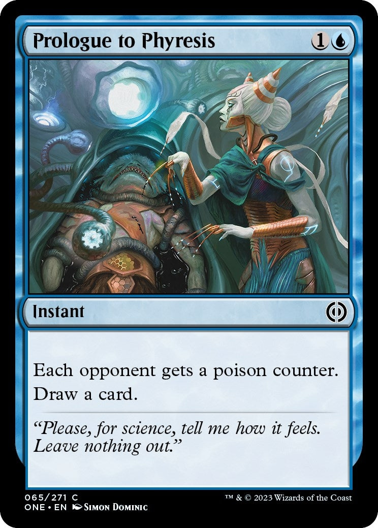 Image for Prologue to Phyresis (Phyrexia: All Will Be One) (65) - Magic: The Gathering