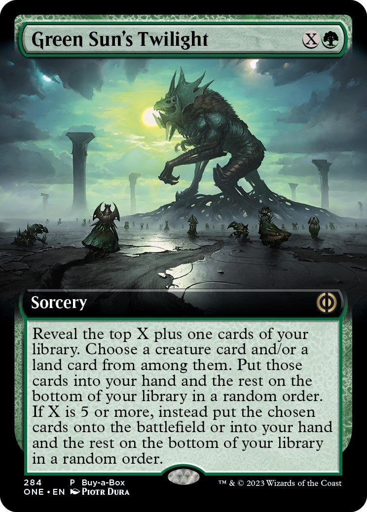 Image for Green Sun's Twilight (Buy-A-Box Promos) (284) - Magic: The Gathering