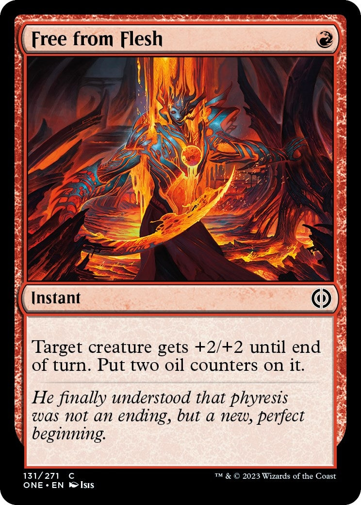Image for Free from Flesh (Phyrexia: All Will Be One) (131) - Magic: The Gathering