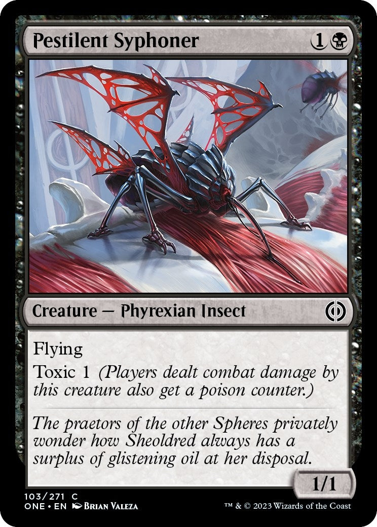 Image for Pestilent Syphoner (Phyrexia: All Will Be One) (103) - Magic: The Gathering