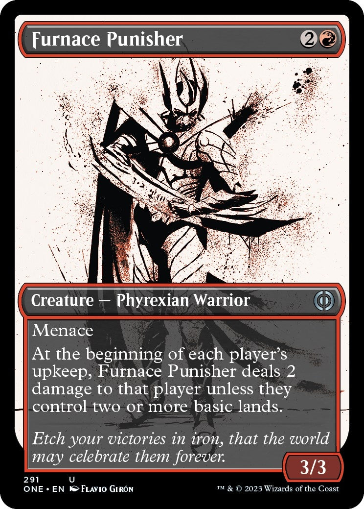 Image for Furnace Punisher (Showcase) (Phyrexia: All Will Be One) (291) - Magic: The Gathering