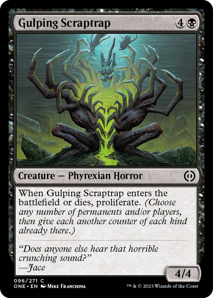 Image for Gulping Scraptrap (Phyrexia: All Will Be One) (96) - Magic: The Gathering