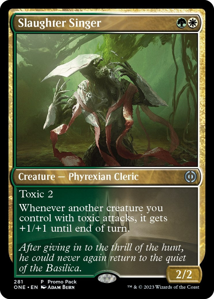 Image for Slaughter Singer (Promo Pack: Phyrexia: All Will Be One) (281) - Magic: The Gathering