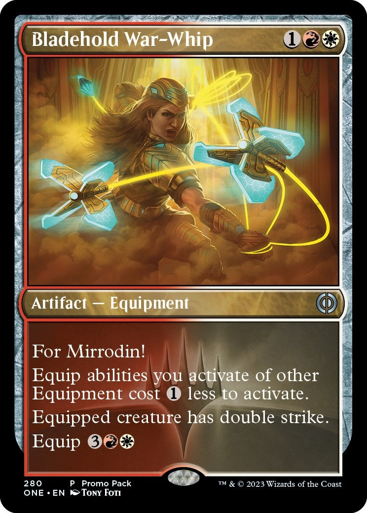 Image for Bladehold War-Whip (Promo Pack: Phyrexia: All Will Be One) (280) - Magic: The Gathering