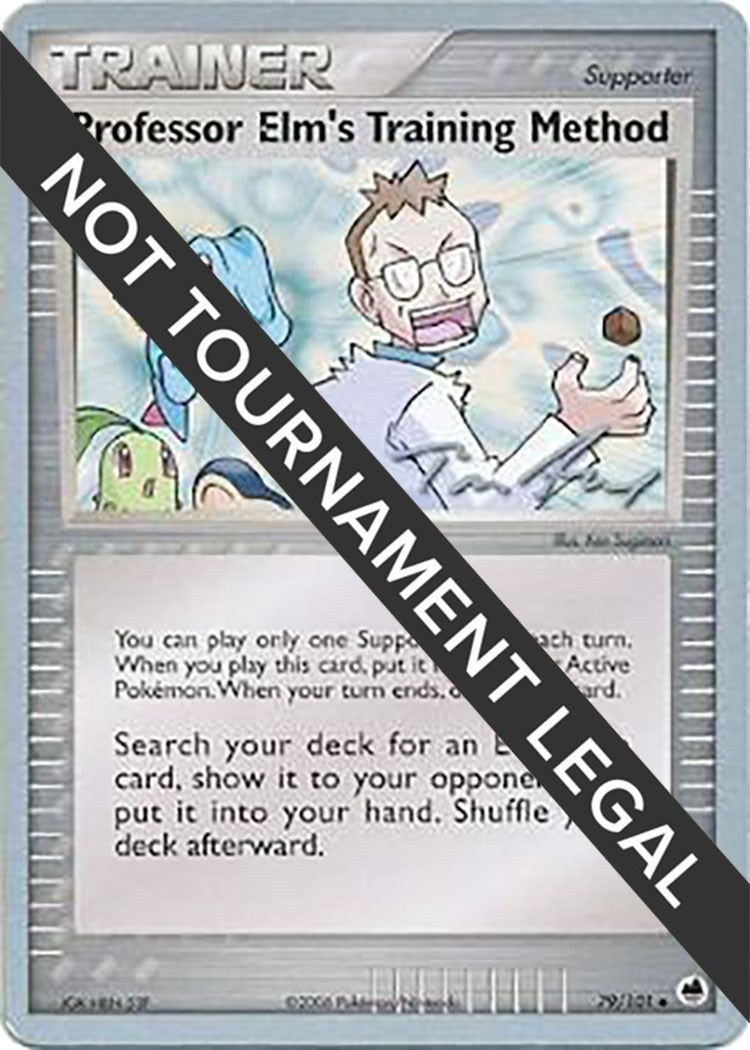 Image for Professor Elm's Training Method - 2007 (Tom Roos) (World Championship Decks) (79/101) - Pokemon