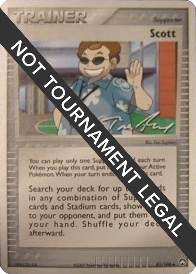 Image for Scott - 2007 (Tom Roos) (World Championship Decks) (81/108) - Pokemon
