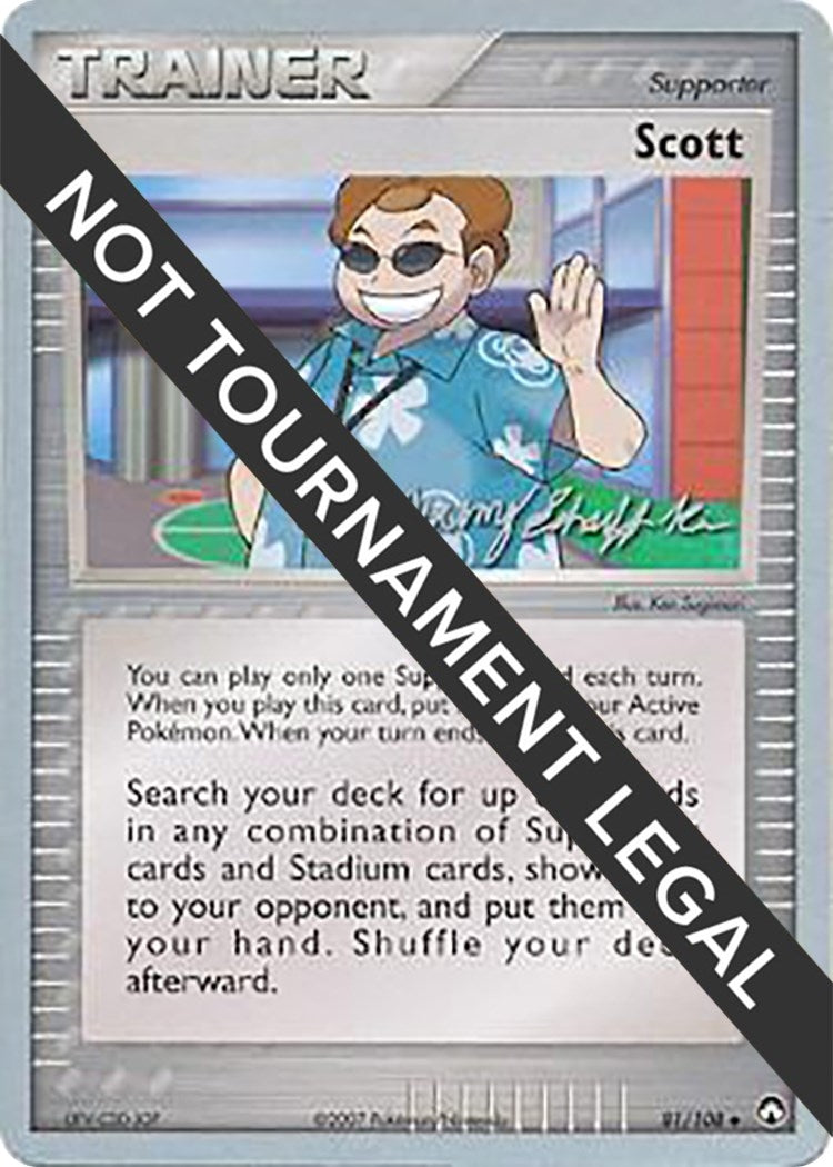 Image for Scott - 2007 (Jeremy Scharff-Kim) (World Championship Decks) (81/108) - Pokemon