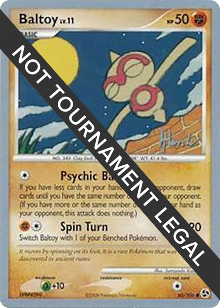 Image for Baltoy - 2008 (Dylan Lefavour) (World Championship Decks) (60/106) - Pokemon