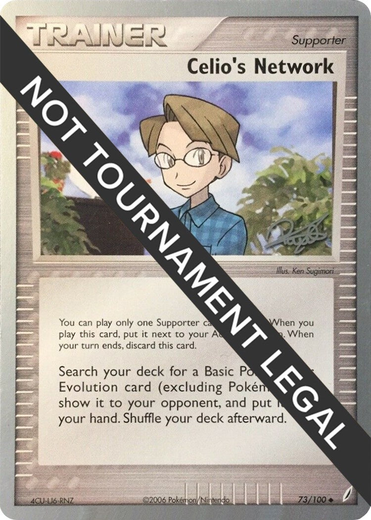 Image for Celio's Network - 2008 (Paul Atanassov) (World Championship Decks) (73/100) - Pokemon