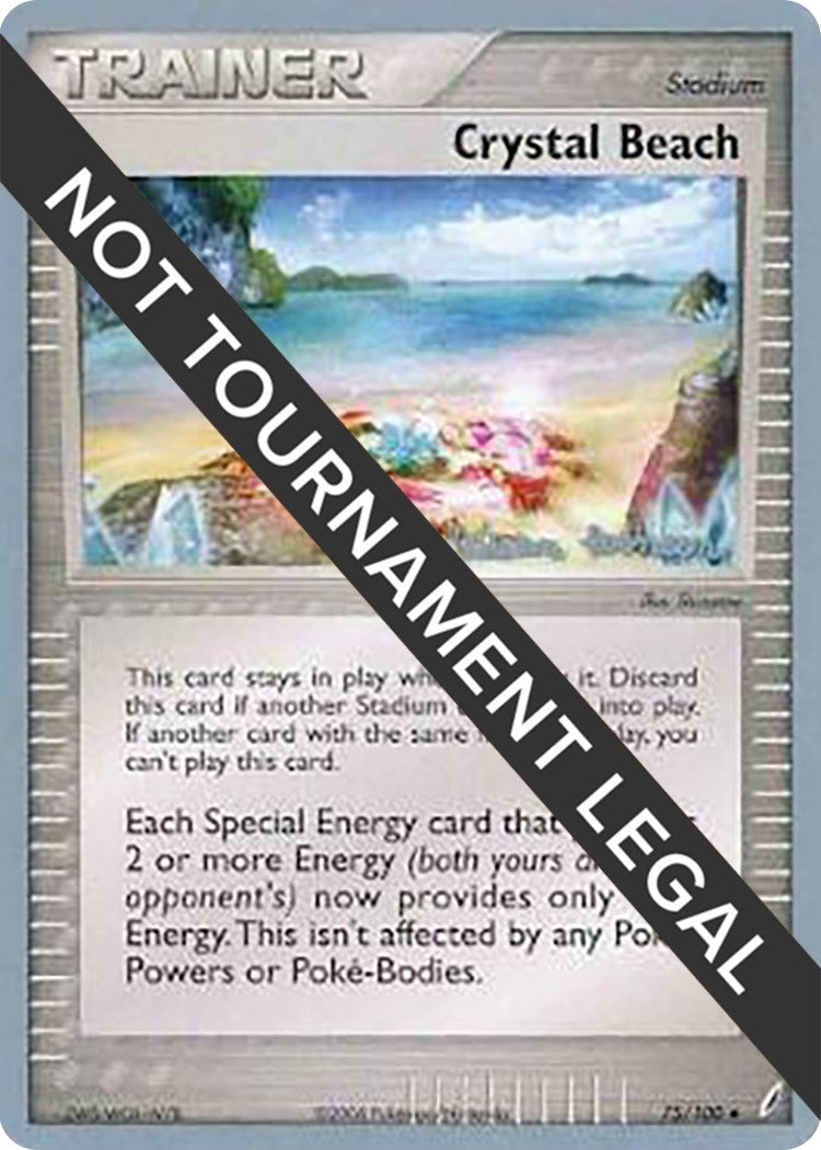 Image for Crystal Beach - 2008 (Tristan Robinson) (World Championship Decks) (75/100) - Pokemon