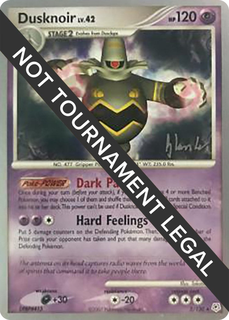 Image for Dusknoir - 2008 (Dylan Lefavour) (World Championship Decks) (2/130) - Pokemon
