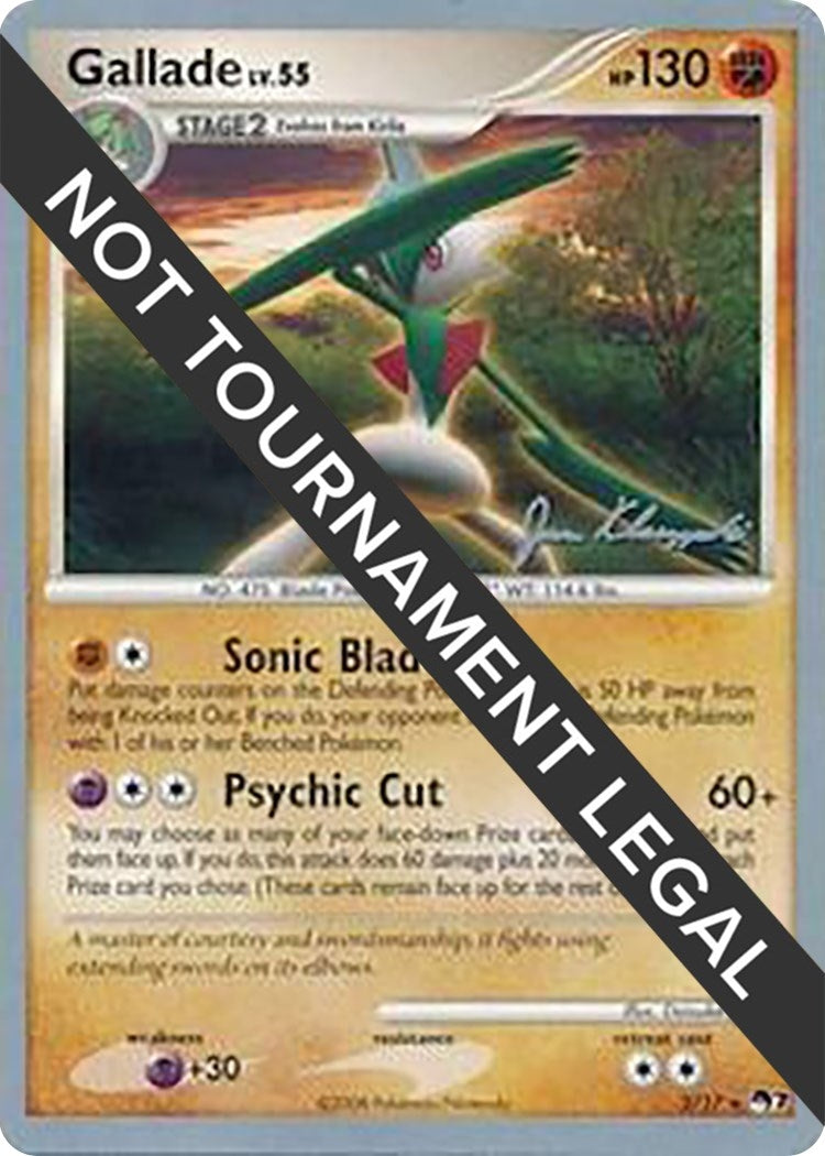 Image for Gallade - 2008 (Jason Klaczynski) (World Championship Decks) (2/17) - Pokemon