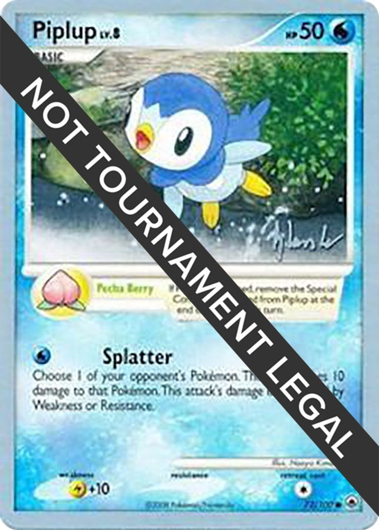 Image for Piplup (72) - 2008 (Dylan Lefavour) (World Championship Decks) (72/100) - Pokemon