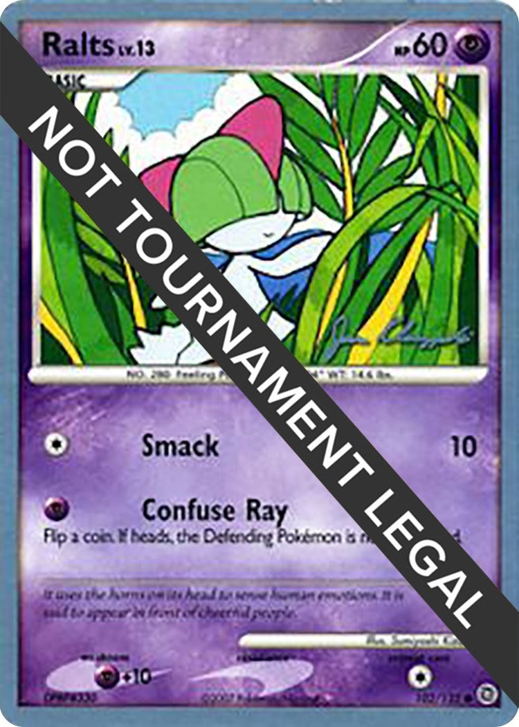 Image for Ralts (102) - 2008 (Jason Klaczynski) (World Championship Decks) (102/132) - Pokemon
