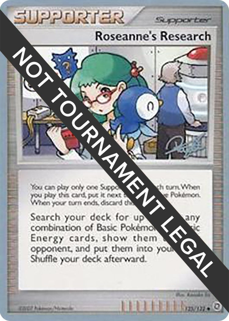 Image for Roseanne's Research - 2008 (Paul Atanassov) (World Championship Decks) (125/132) - Pokemon