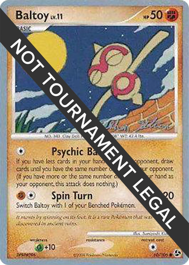 Image for Baltoy - 2009 (Stephen Silvestro) (World Championship Decks) (60/106) - Pokemon