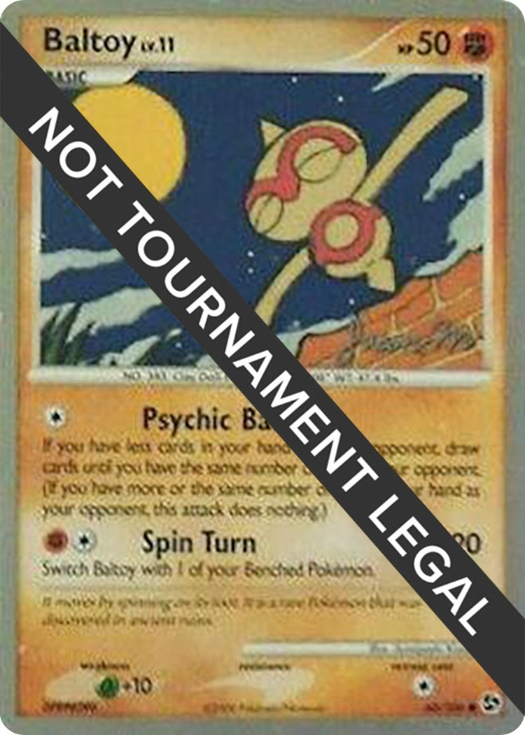Image for Baltoy - 2009 (Jason Martinez) (World Championship Decks) (60/106) - Pokemon