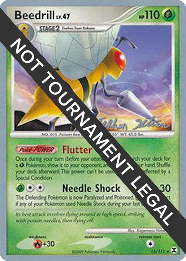 Image for Beedrill (15) - 2009 (Stephen Silvestro) (World Championship Decks) (15/111) - Pokemon