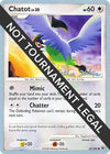 Image for Chatot - 2009 (Stephen Silvestro) (World Championship Decks) (55/100) - Pokemon