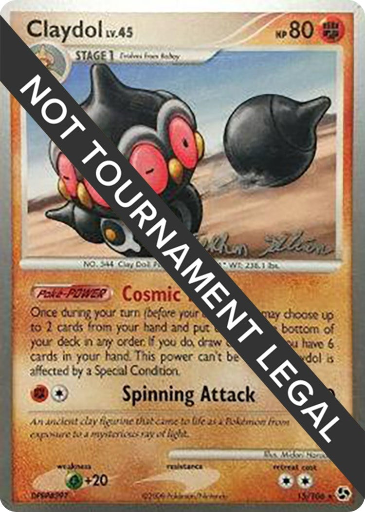 Image for Claydol - 2009 (Stephen Silvestro) (World Championship Decks) (15/106) - Pokemon