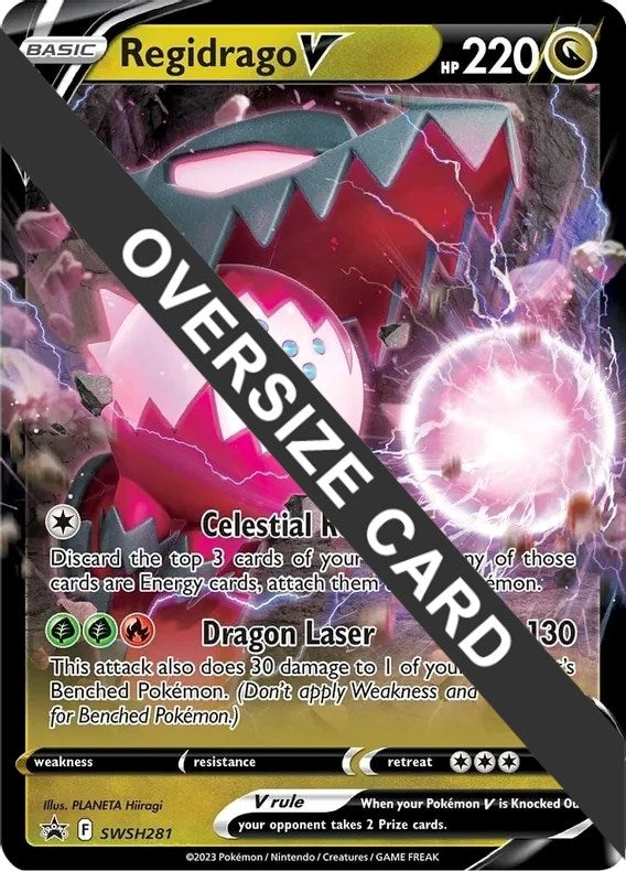 Image for Regidrago V - SWSH281 (Jumbo Cards) (SWSH281) - Pokemon