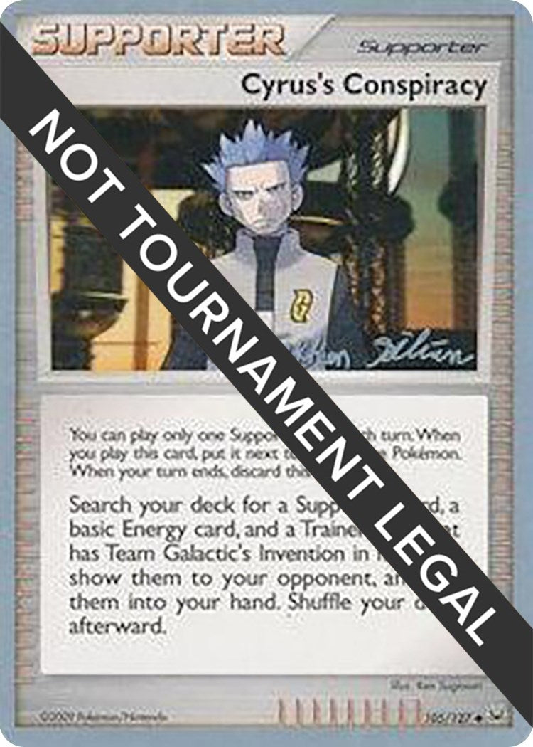 Image for Cyrus's Conspiracy - 2009 (Stephen Silvestro) (World Championship Decks) (105/127) - Pokemon