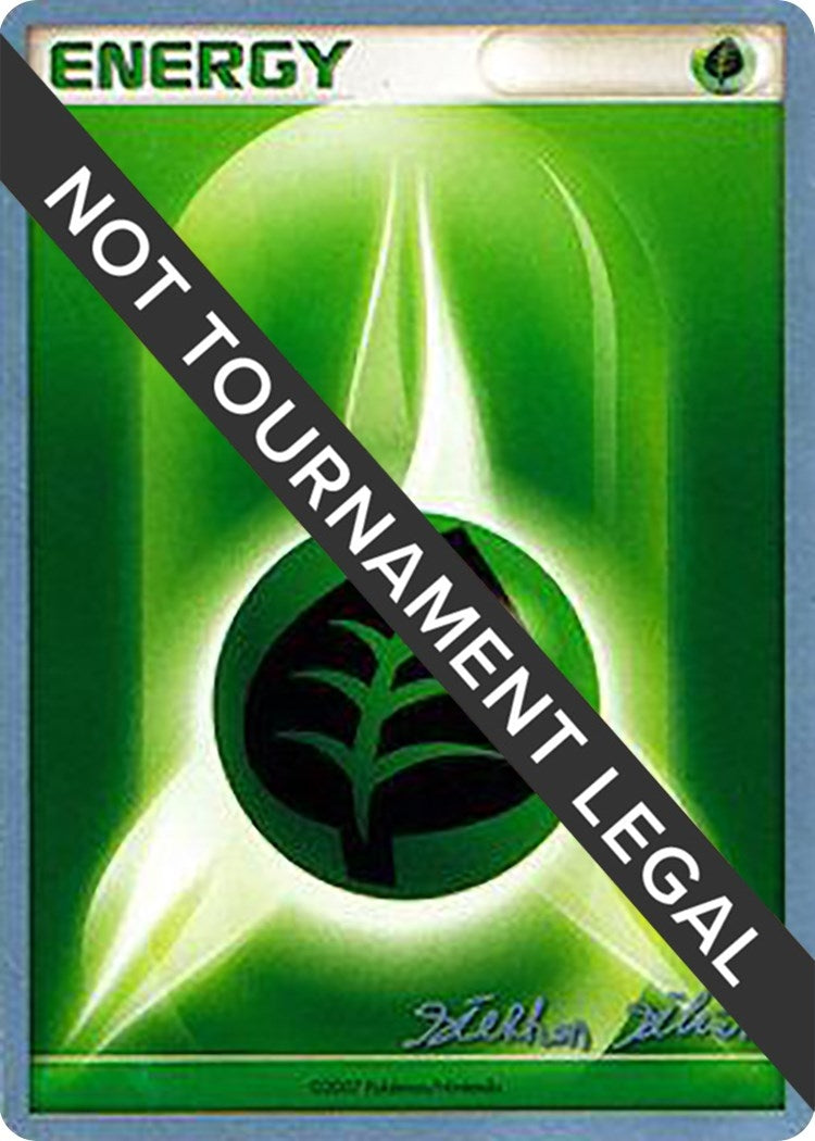 Image for Grass Energy - 2009 (Stephen Silvestro) (World Championship Decks) - Pokemon