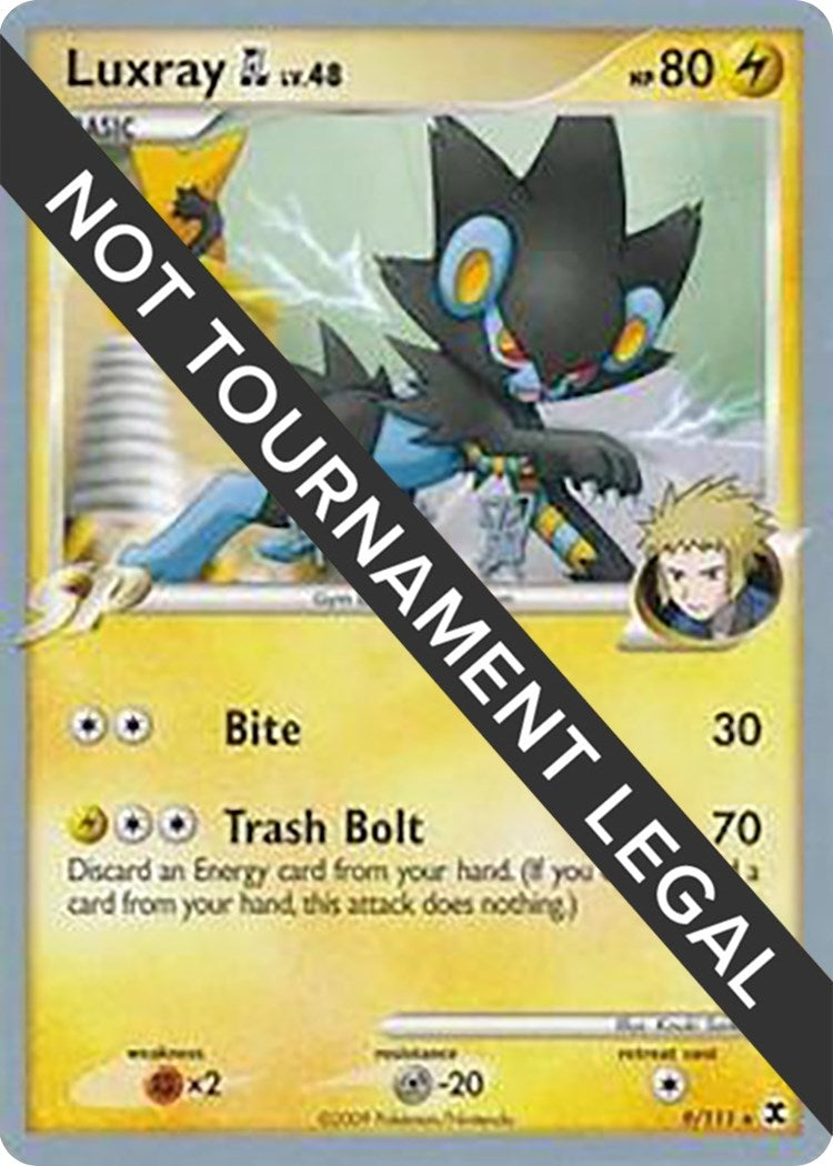 Image for Luxray GL - 2009 (Tsubasa Nakamura) (World Championship Decks) (9/111) - Pokemon