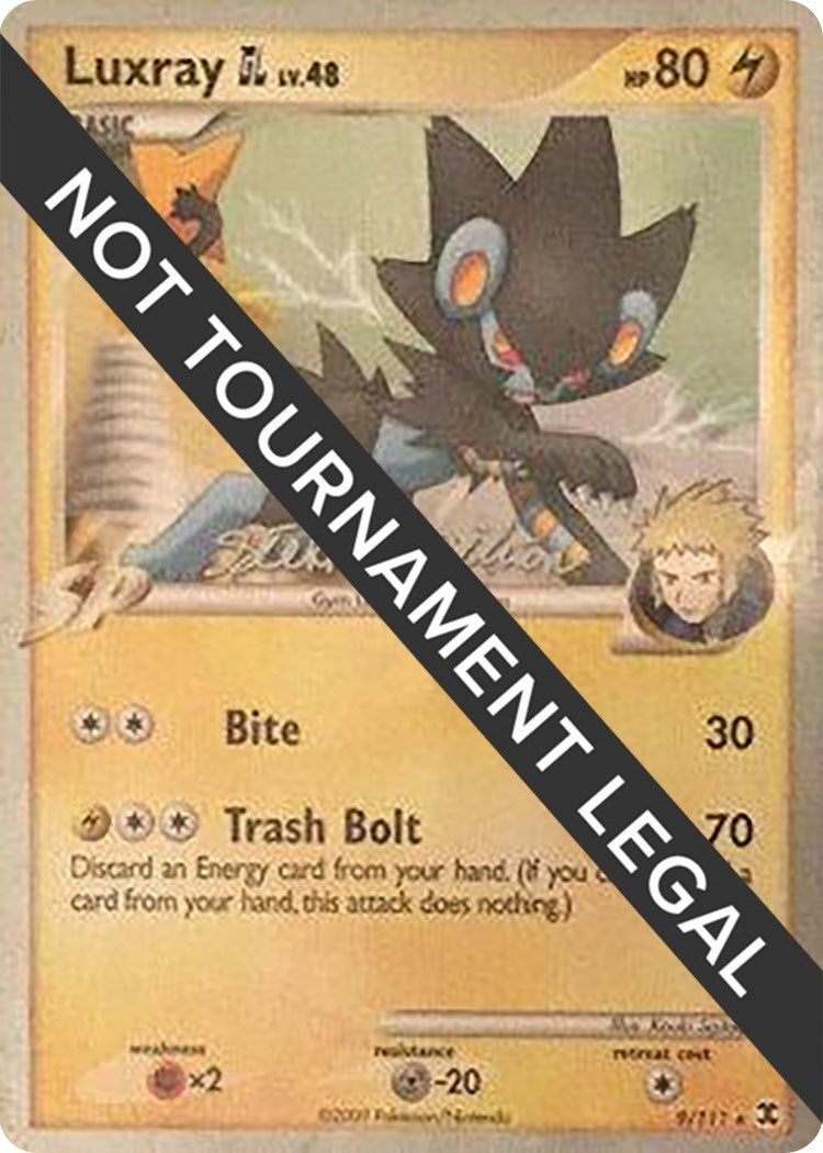 Image for Luxray GL - 2009 (Stephen Silvestro) (World Championship Decks) (9/111) - Pokemon