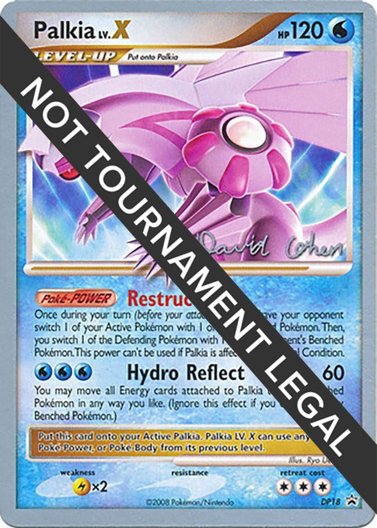 Image for Palkia LV.X - 2009 (David Cohen) (World Championship Decks) (DP18) - Pokemon