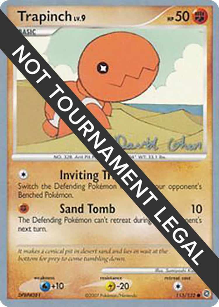 Image for Trapinch - 2009 (David Cohen) (World Championship Decks) (115/132) - Pokemon