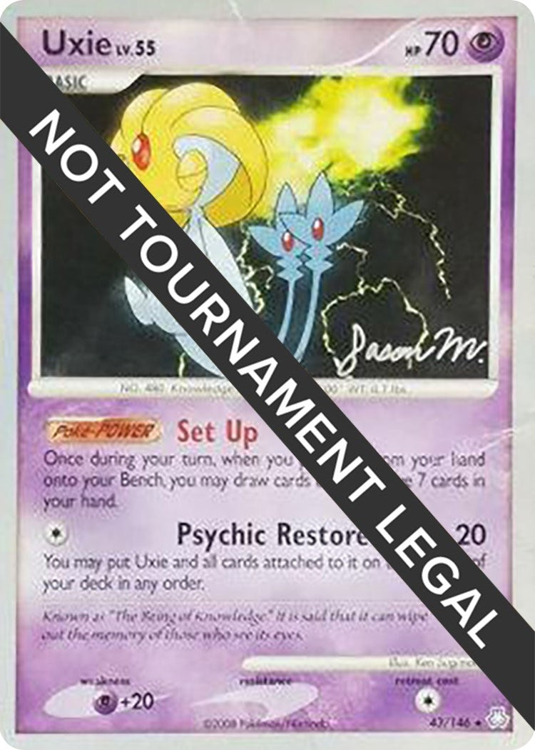Image for Uxie - 2009 (Jason Martinez) (World Championship Decks) (43/146) - Pokemon