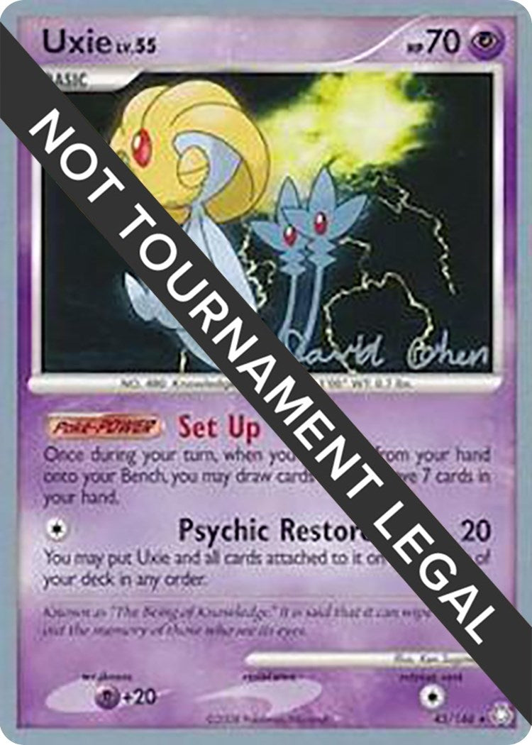 Image for Uxie - 2009 (David Cohen) (World Championship Decks) (43/146) - Pokemon