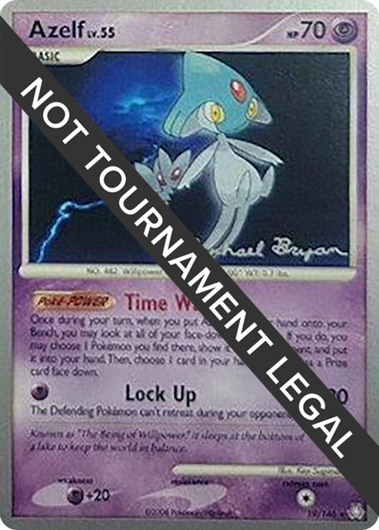 Image for Azelf (19) - 2010 (Mychael Bryan) (World Championship Decks) (19/146) - Pokemon