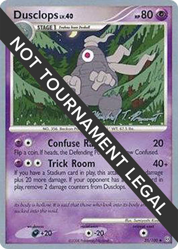 Image for Dusclops - 2010 (Michael Pramawat) (World Championship Decks) (35/100) - Pokemon