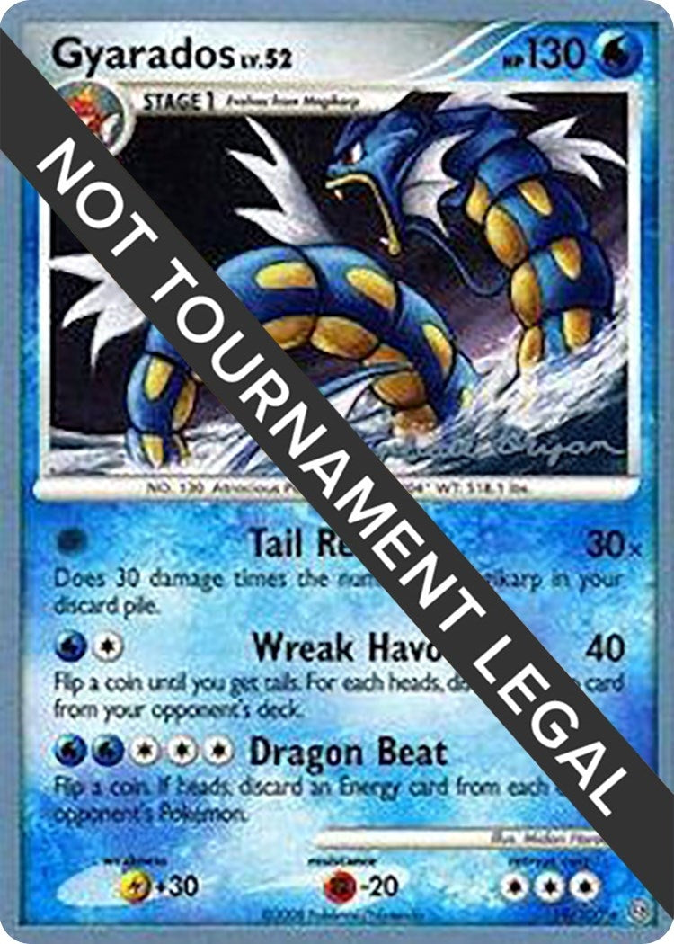 Image for Gyarados - 2010 (Mychael Bryan) (World Championship Decks) (19/100) - Pokemon