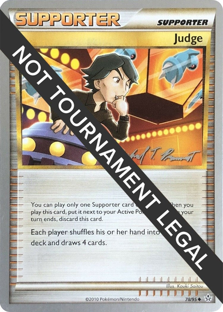 Image for Judge - 2010 (Michael Pramawat) (World Championship Decks) (78/95) - Pokemon